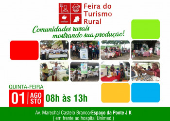 Agricultores familiares promovem feira de produtos sem agrotóxicos em Teresina
